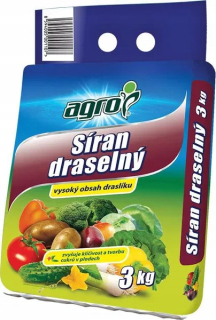 AGRO Síran draselný 3kg
